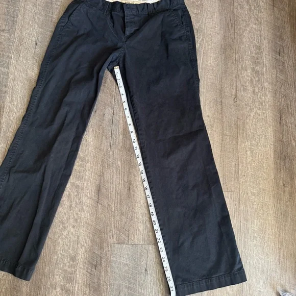 Old Navy Perfect Boot Cut Women’s Size 6 Old Navy Favorite Kakis Black - Picture 5 of 11